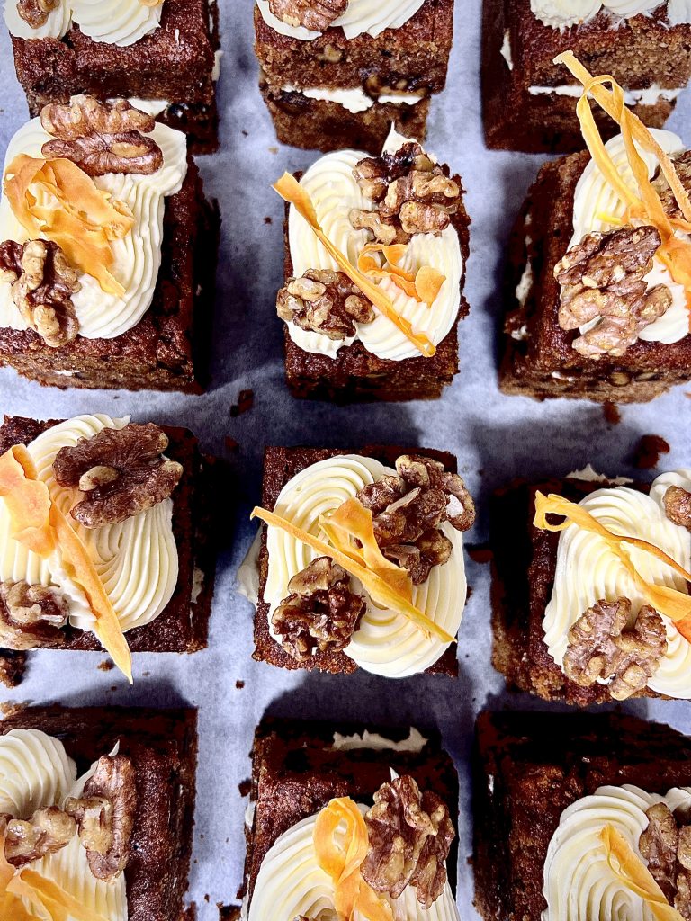 carrot cakes